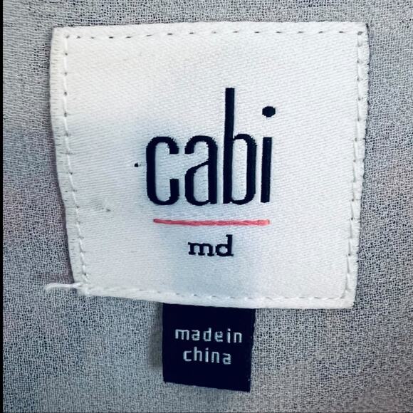 CAbi Fresco Slip lightweight printed Dress Sz M - Picture 10 of 16